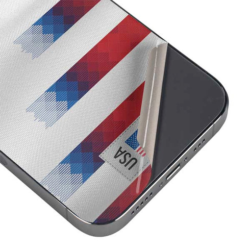 USA Soccer Flag iPhone 14 Pro Skin